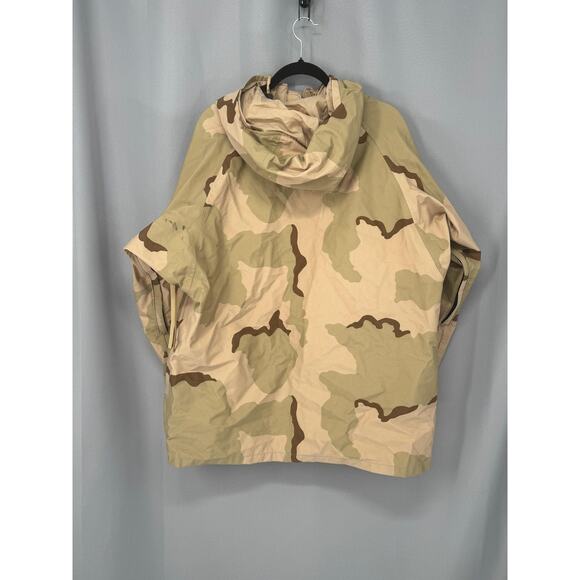 USGI Parka Mens Large Regular Desert Camo Cold Weather Hooded ECWCS Jacket - Picture 2 of 10